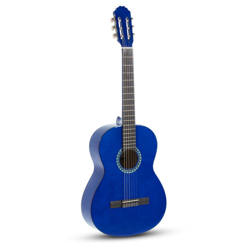 GEWA Basic Classical Guitar 1/2 Transparent Blue