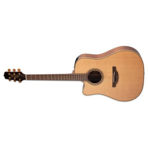 Takamine P3DC-LH Left-Handed Pro 3 Acoustic-Electric Guitar W/Semi-Hard Case