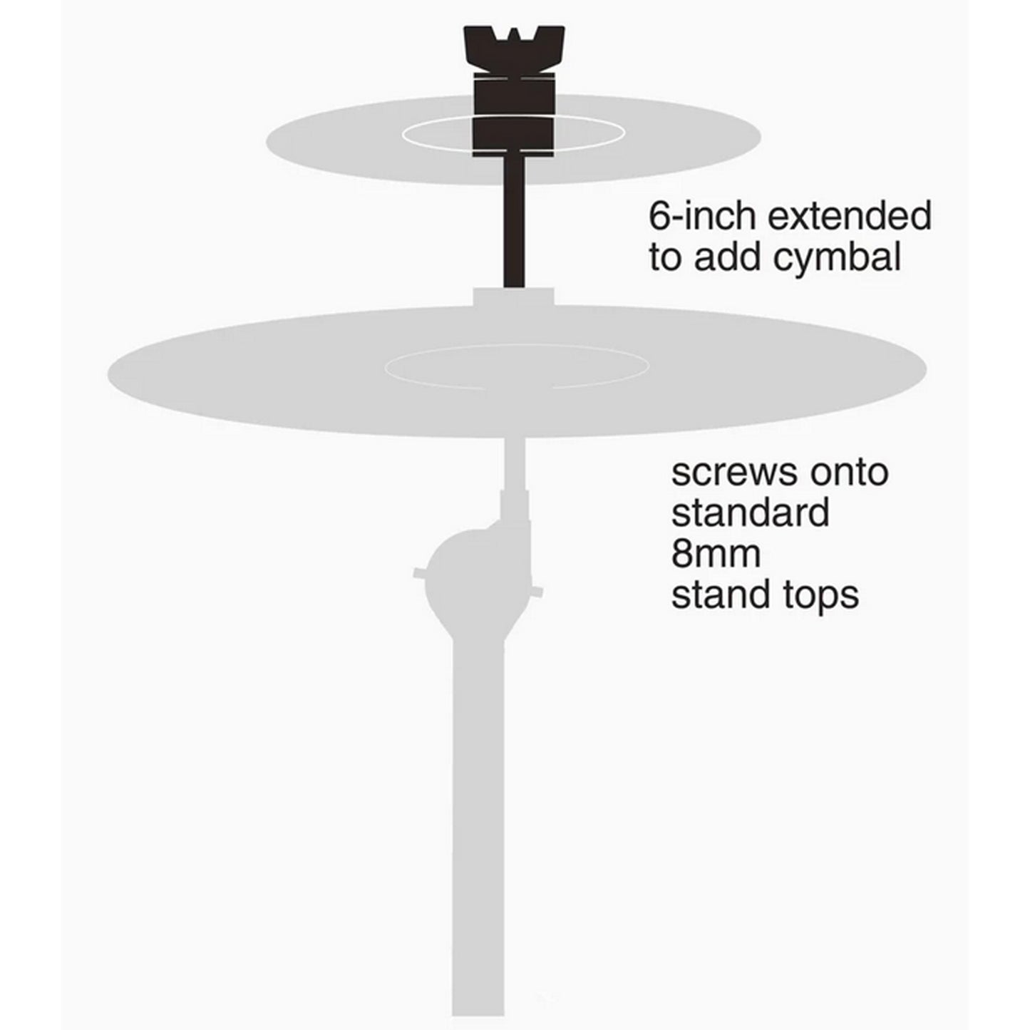 Gibraltar SC-MCSA6 6" Mini Cymbal Stacker