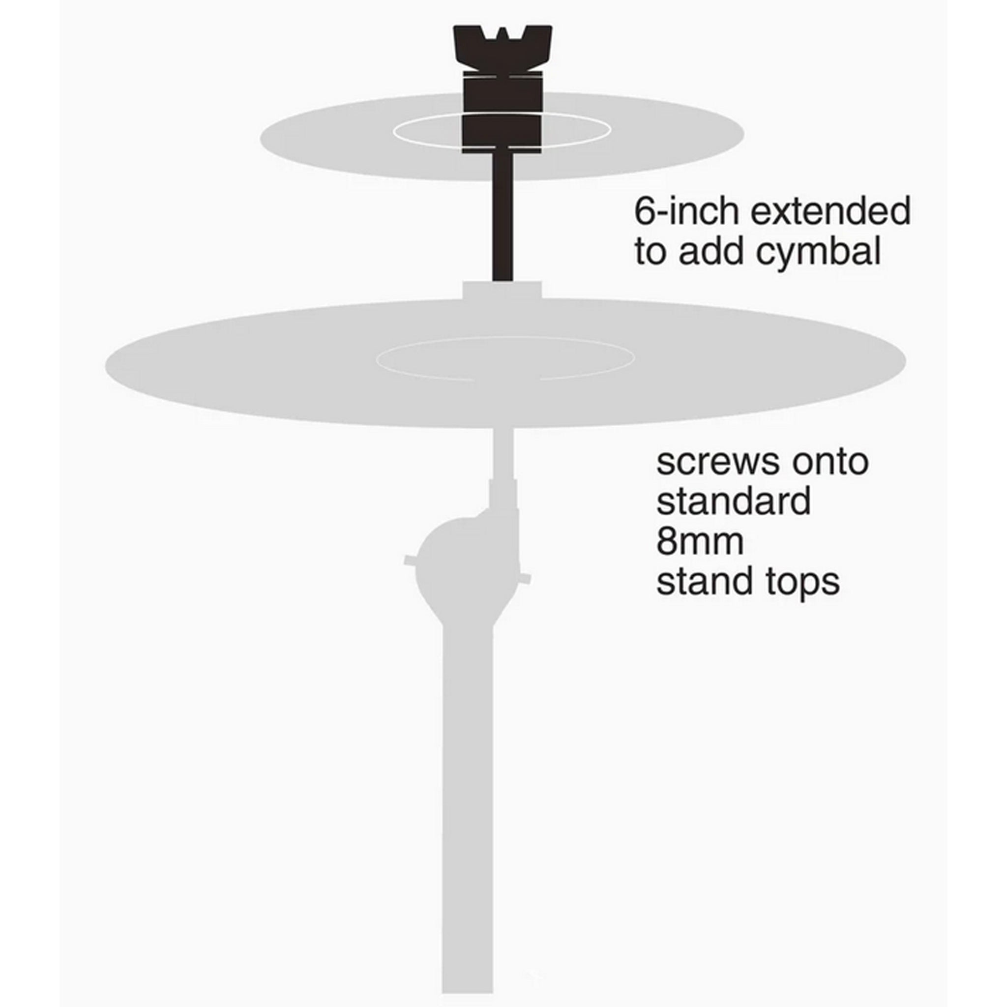 Gibraltar SC-MCSA6 6" Mini Cymbal Stacker
