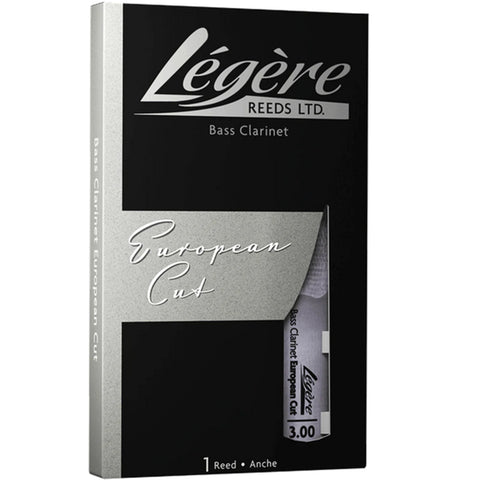 Legere Bass Clarinet European Cut Reed Strength 3