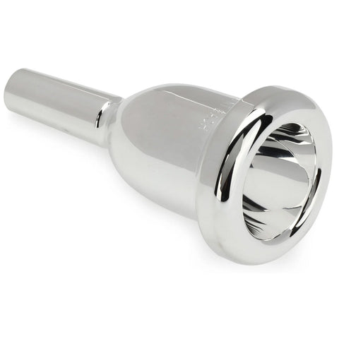 Bach Megatone Trombone Silver Plated Small Shank Mouthpiece 4