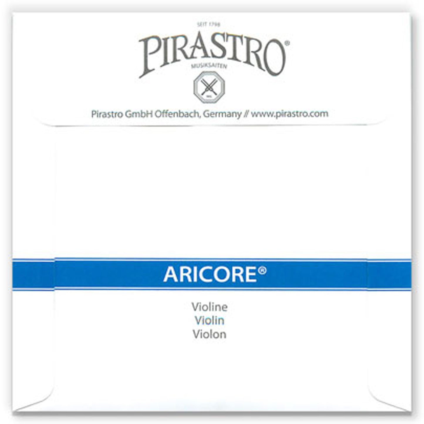 Pirastro Eudoxa-Aricore, Violin A String, (Synthetic/Aluminum), 4/4, 13 3/4, Straight