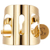 BG Tradition Gold Lacque Ligature for Alto Saxophone with Cap, L10BG