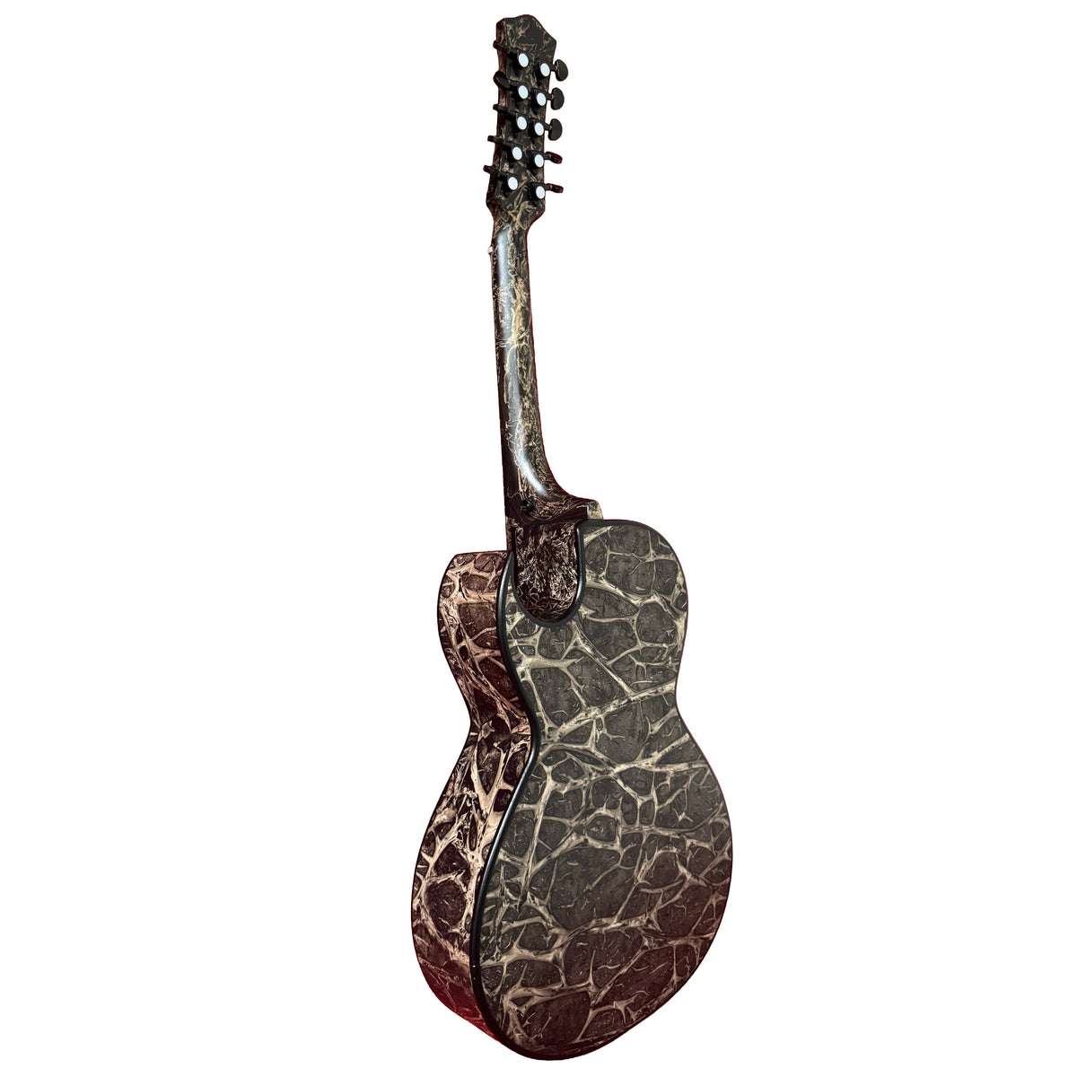 D'Luca Artisan Acoustic Electric Bajo Quinto, Bronze