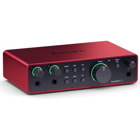 Focusrite Scarlett 2i2 4th Generation Audio Interface
