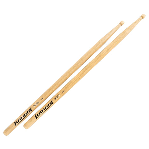 Ludwig Drum Sticks Hickory Wood Tip Rock