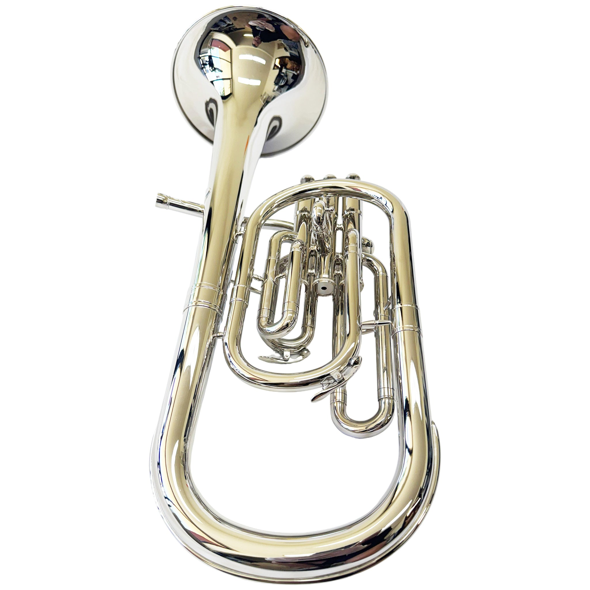 D'Luca MX280 Series Nickel Plated Alto Horn with Case