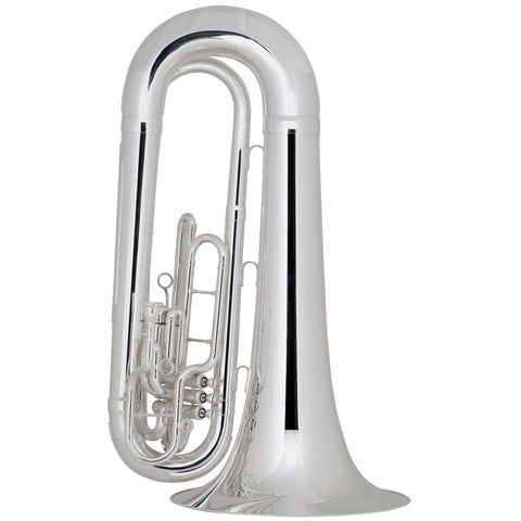 King 1151SP Ultimate Marching BBb Tuba Silver Plated