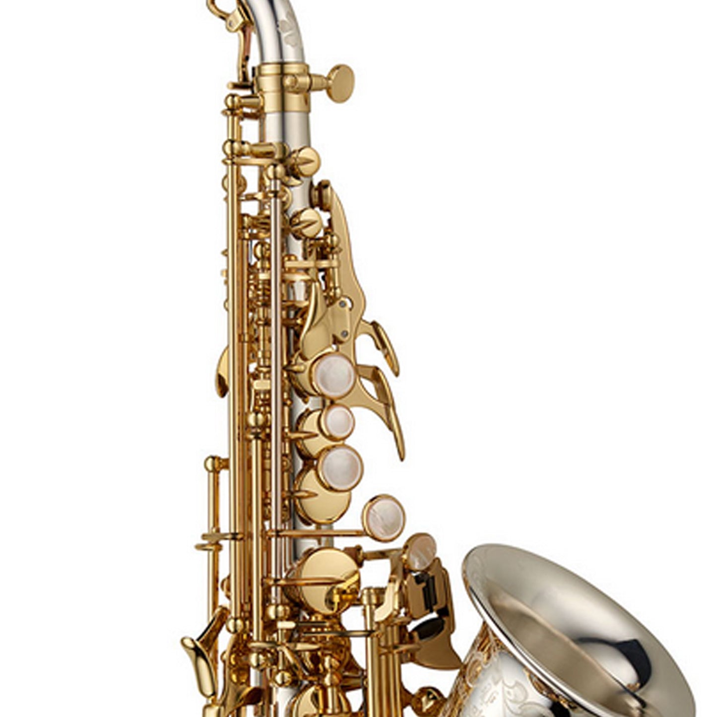 Yanagisawa SCWO37 Elite Curved Soprano Saxophone Sterling Silver