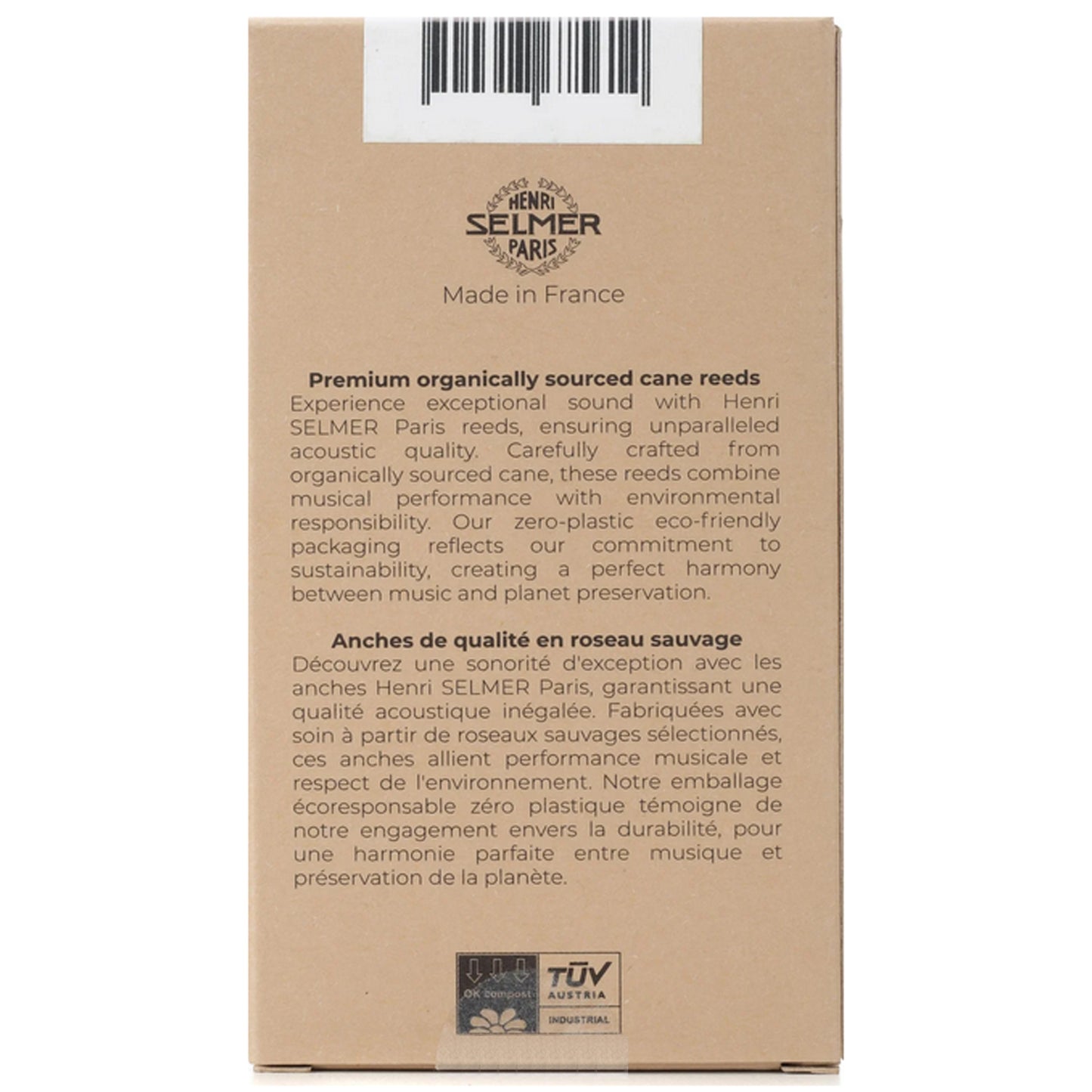 Selmer Paris Alto Sax Reed Box of 10 Size 3