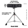 Gibraltar Vinyl Moto Style Drum Throne