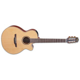 Takamine P3FCN LH Left-Handed Pro 3 Classical-Electric Guitar W/Semi-Hard Case