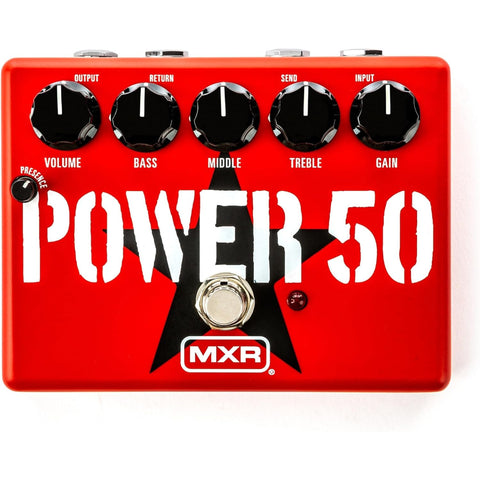MXR Tom Morello Power 50 Overdrive Pedal