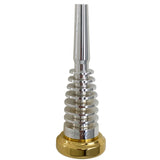Garibaldi EV6 Elite Gold-Plated Rim Silver Plated Trumpet Mouthpiece Size EV6