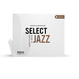 D'Addario Organic Select Jazz Unfiled Tenor Saxophone Reeds, 3 Soft, 25-Pack