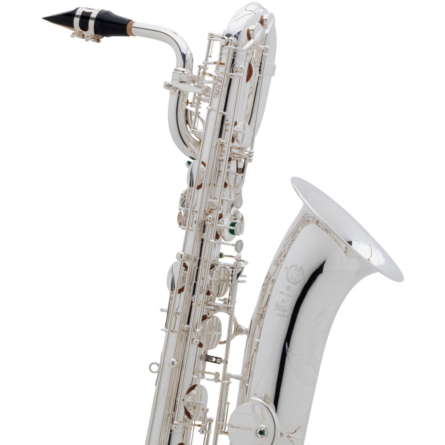 Selmer Paris 55AFJS Series II Jubilee Edition Baritone Saxophone Silver Plated