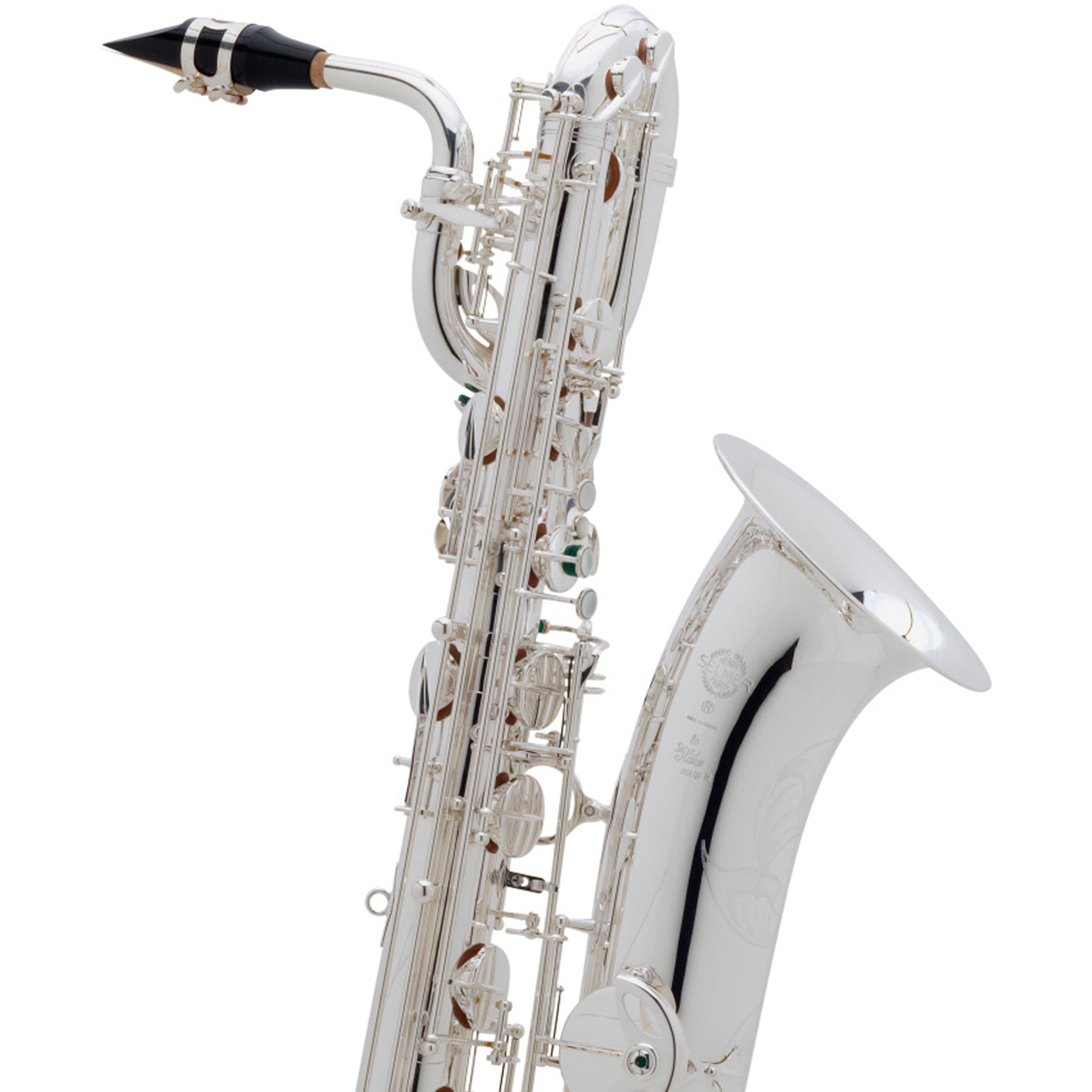 Selmer Paris 55AFJS Series II Jubilee Edition Baritone Saxophone Silver Plated