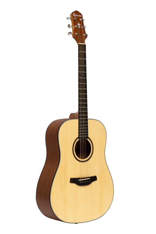 Crafter Silver Series 100 Dreadnought Acoustic Guitar With Engelmann Spruce Top