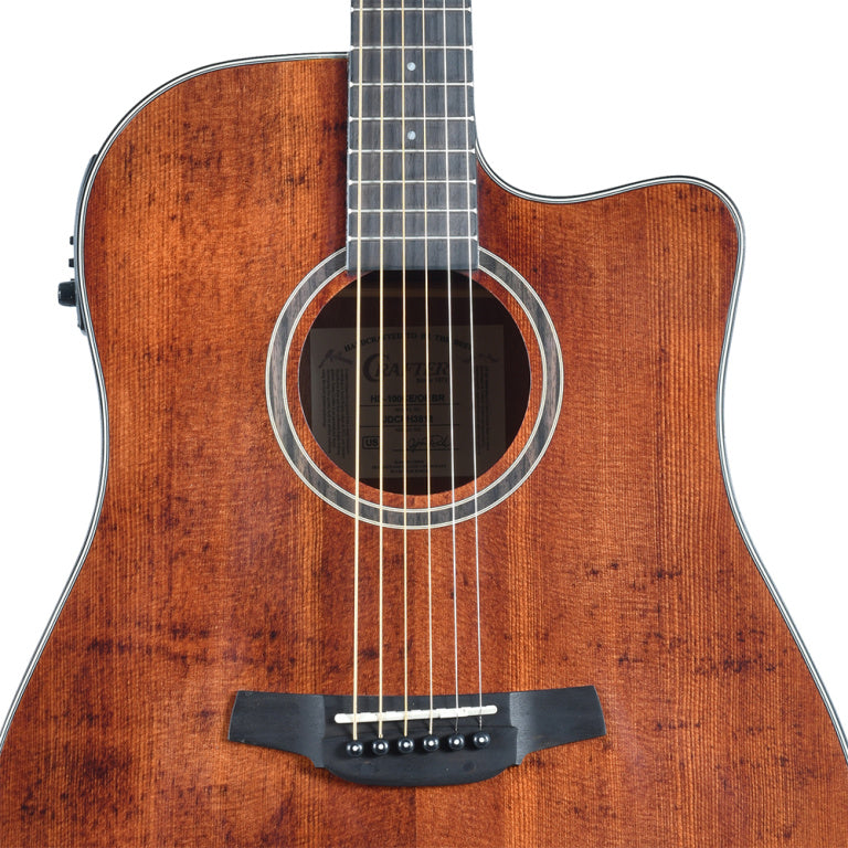 Crafter Silver Series 100 Dreadnought Acoustic-Electric Guitar With Cutaway