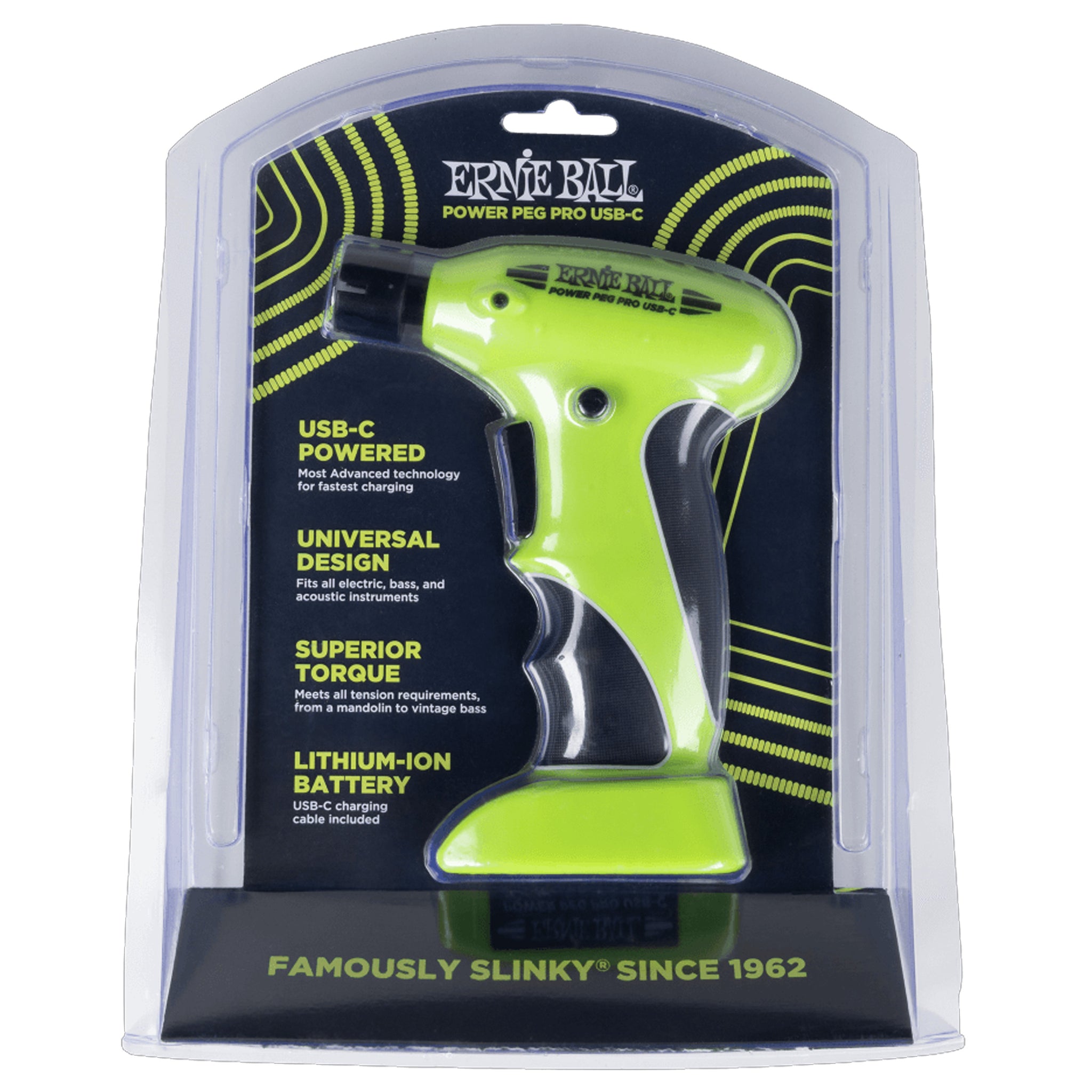 Ernie Ball Power Peg Pro USB-C