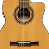 Angel Lopez Mazuelo Serie, Electric Classical Guitar Solid Cedar Top, Cutaway