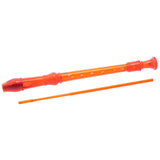 D'Luca Student 3 Piece Recorder Flute Orange