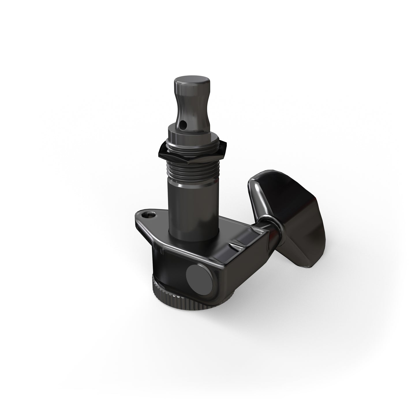 D'Addario Single Bass Side Tuner, Black