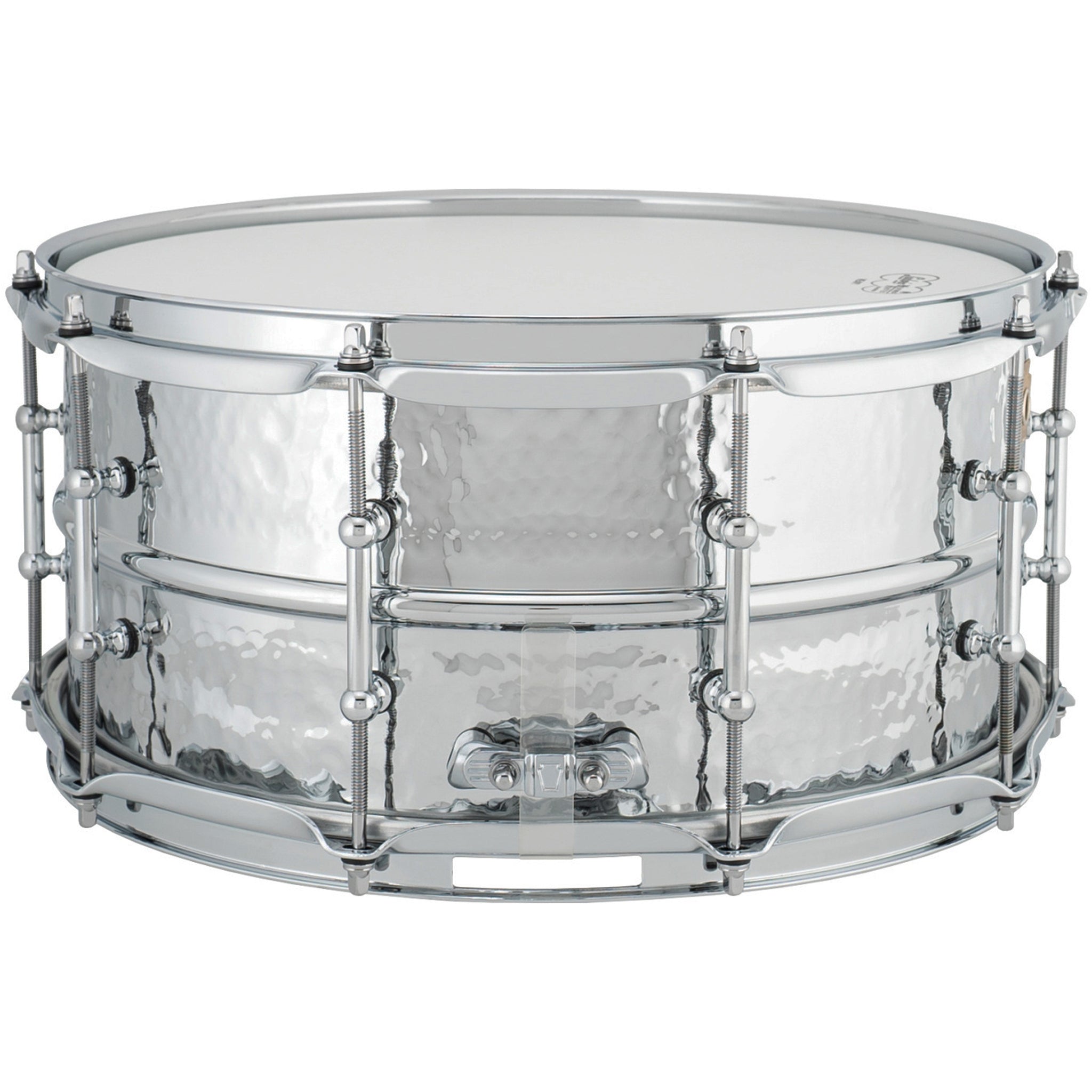 Ludwig LM402KT Supraphonic 6.5x14 Hammered Shell, Tube Lugs Snare Drum