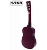 Star Kids Acoustic Toy Guitar 23 Inches Natural Color