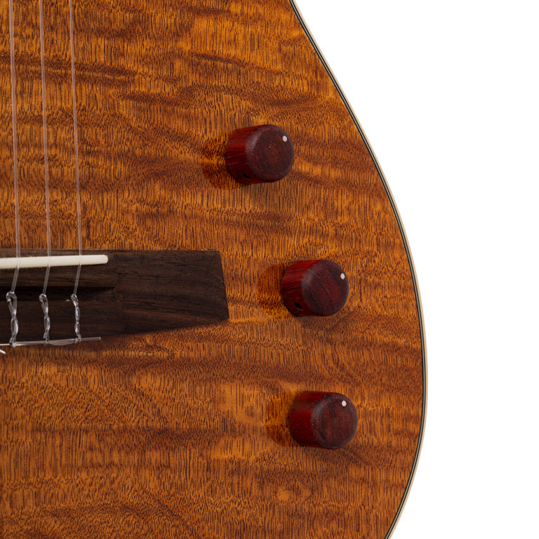 Angel Lopez Hybrid Nylon Electric Semi-Acoustic Guitar, Natural