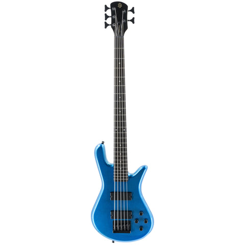 Spector Performer 5 Strings Bass Guitar Metallic Blue Gloss