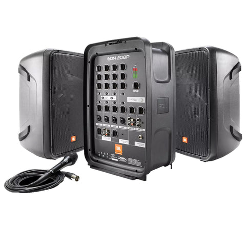 JBL EON208P Portable 8-Channel PA System