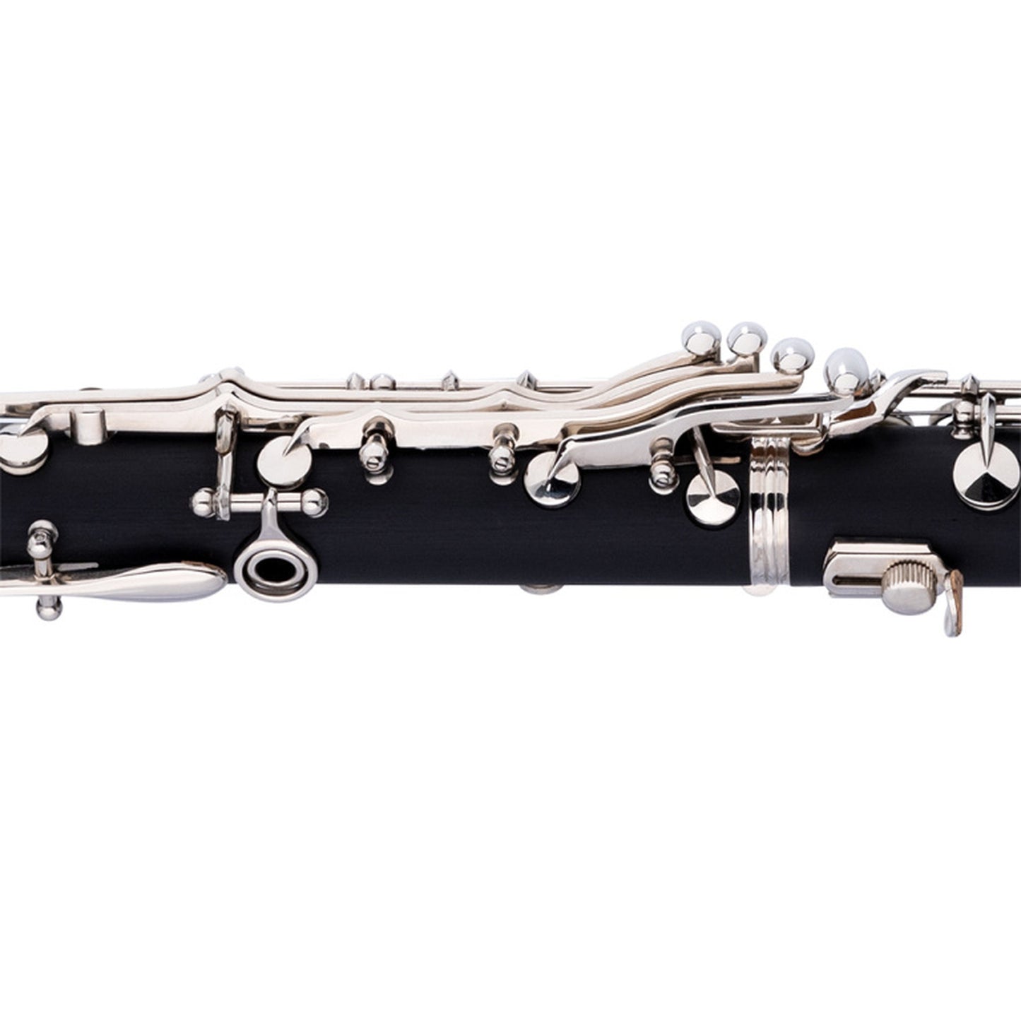 Stagg Bb Clarinet, Boehm System, ABS Body And Nickel-plated Keys And Rings