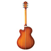 Washburn EA15 Festival Series Mini Jumbo Acoustic Electric Guitar. Ice Tea Burst