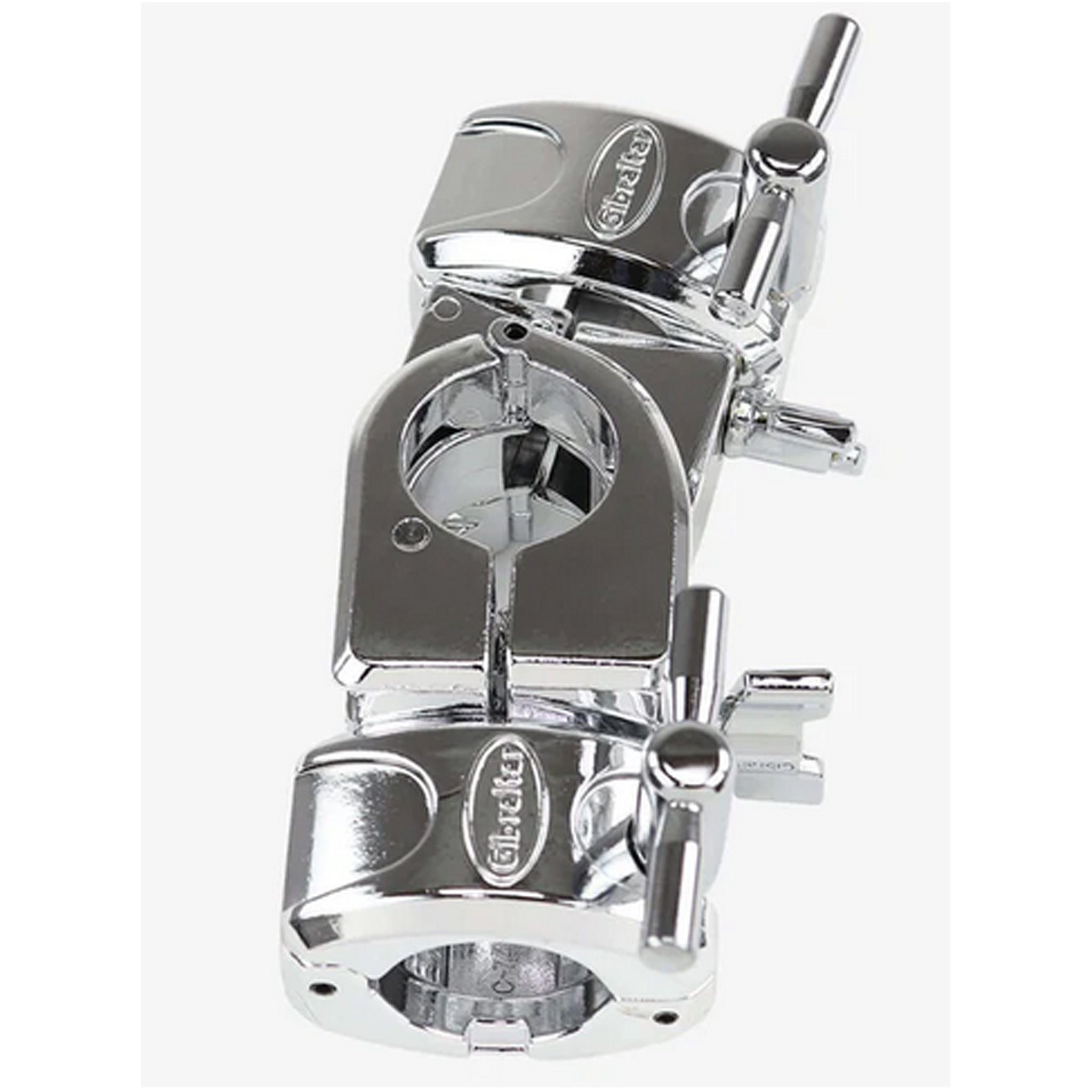 Gibraltar Chrome 1.5" Adjustable 3-Way Inline Drum Rack Clamp
