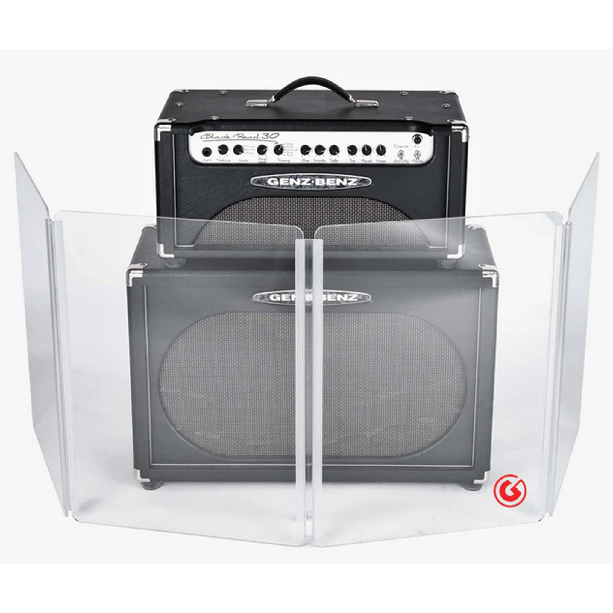 Gibraltar GAS-2X4 Acrylic Guitar Amp Acoustic Shield