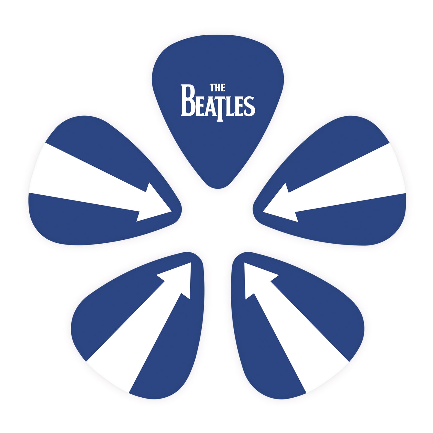 D'Addario Beatles 1964 Tour Ed Sullivan Guitar Picks, Medium (.70mm) 10-Pack
