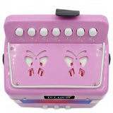 D'Luca Kids Series Button Accordion, Pink