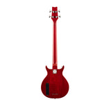 Washburn SB4R Wing Series Scavenger Electric Bass w/Gigbag. Trans Red