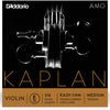 D'Addario Kaplan Amo Violin E String, 1/4 Scale, Medium Tension