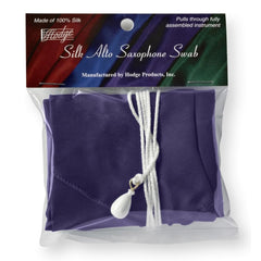 Hodge Silk Swab, Alto Saxophone, Purple