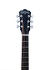 Washburn DFBACE Deep Forest Burl Grand Auditorium Acoustic Electric Guitar Black