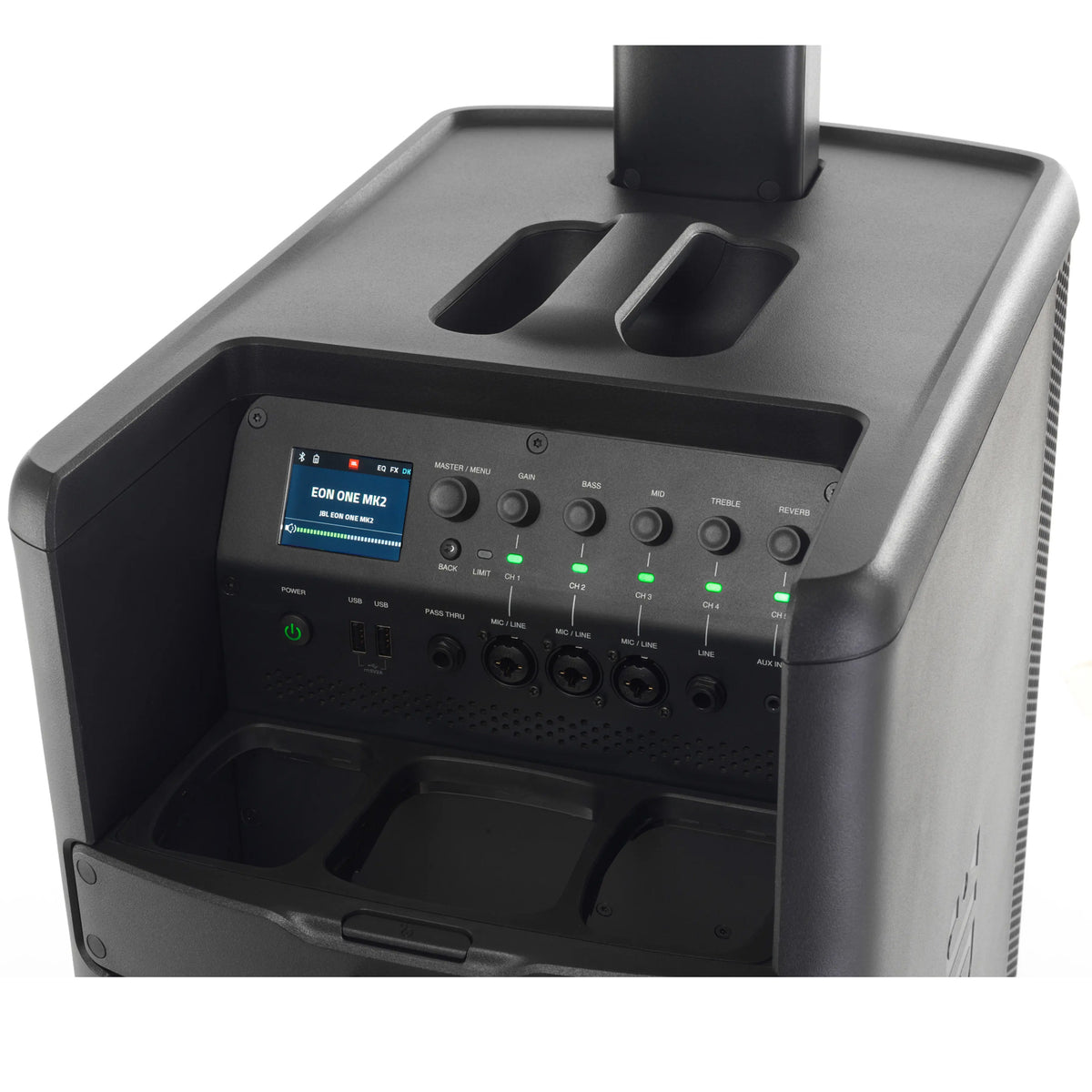 JBL EON ONE MK2 All-In-One Rechargeable Column PA System with Built-In Mixer and DSP