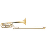 Bach 36B Stradivarius Tenor Trombone With F Attachment Yellow Brass Bell