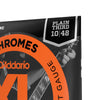 D'Addario 10-48 Extra Light, Plain Third, XL Chromes Electric Guitar Strings