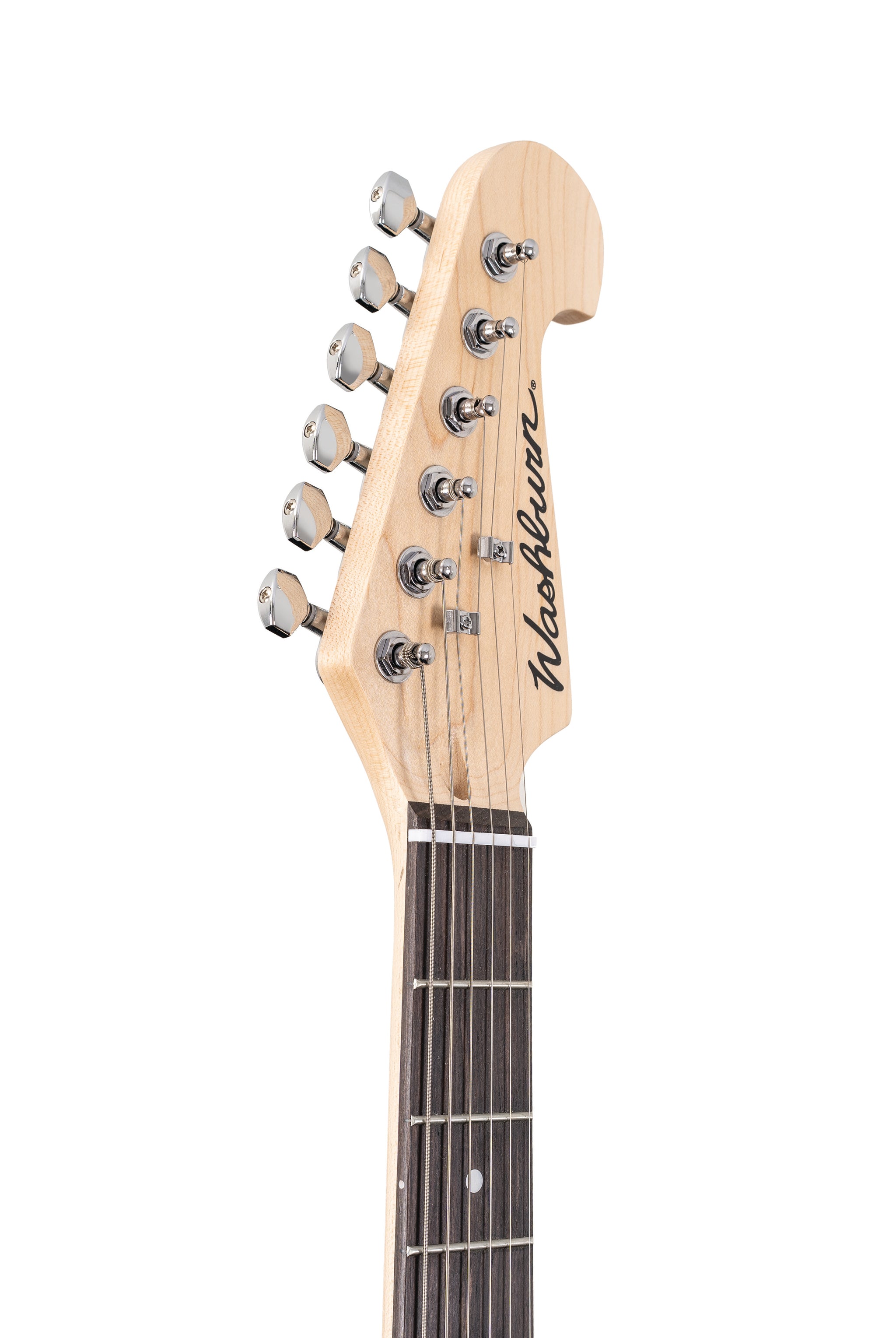 Washburn SDFTB Sonamaster Deluxe Electric Guitar. Trans Black