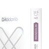 D'Addario XSM11540, XS Mandolin Phosphor Bronze, Custom Medium, 11.5-40