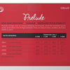 D'Addario Prelude Cello Single D String, 1/2 Scale, Medium Tension, Bulk 10-Pack