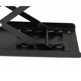 D'Luca Adjustable Guitar Foot Rest Stool, Black
